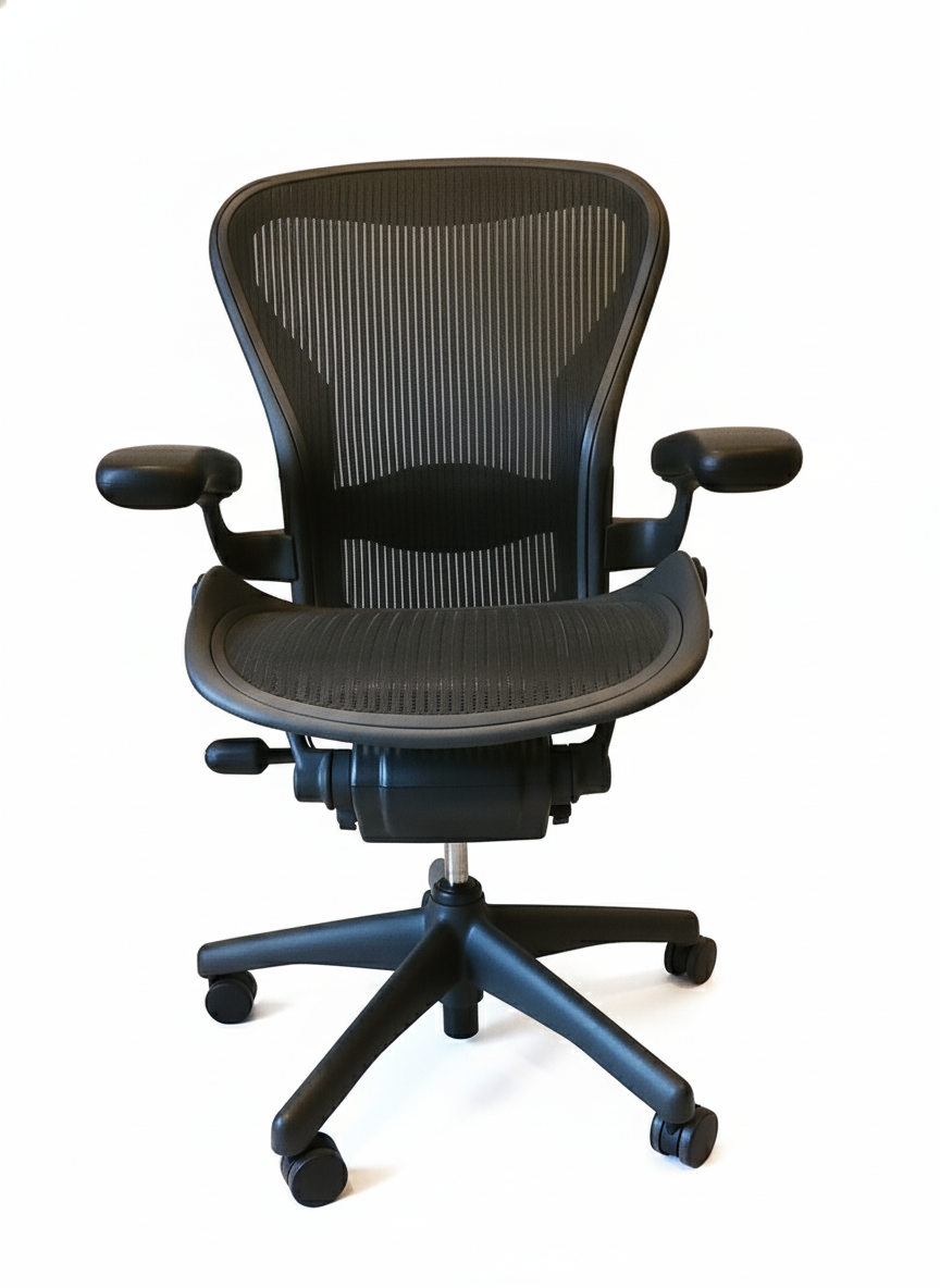 Herman Miller Aeron Size B with Fixed Arms